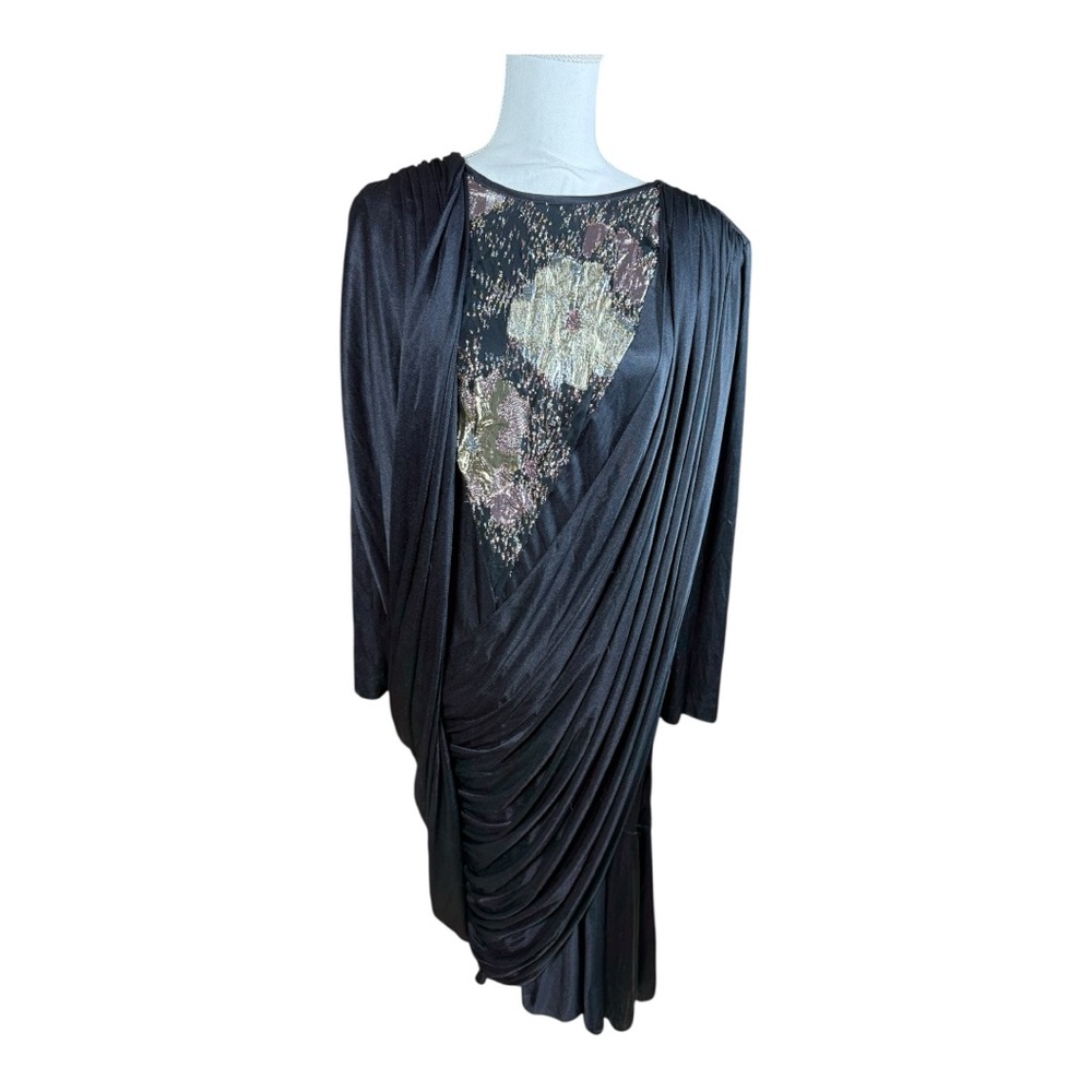 Vintage Draped Cocktail Dress